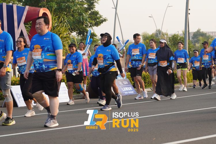 Race photo from ISOPLUS RUN 2025 - JAKARTA