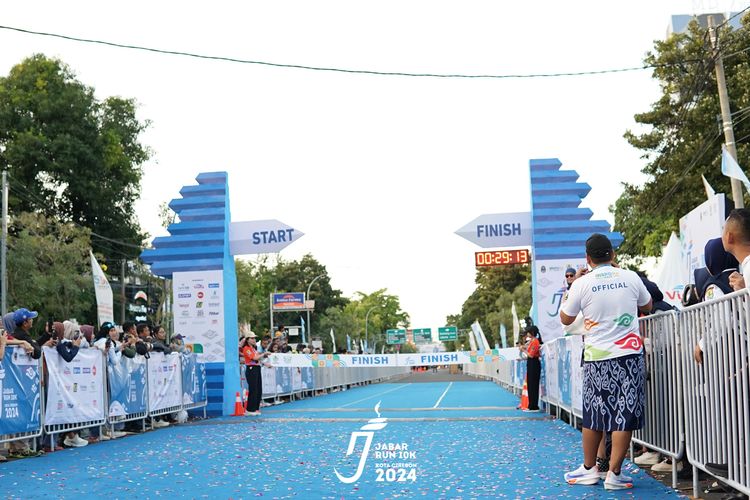 Race photo from Jabar Run 10K 2024
