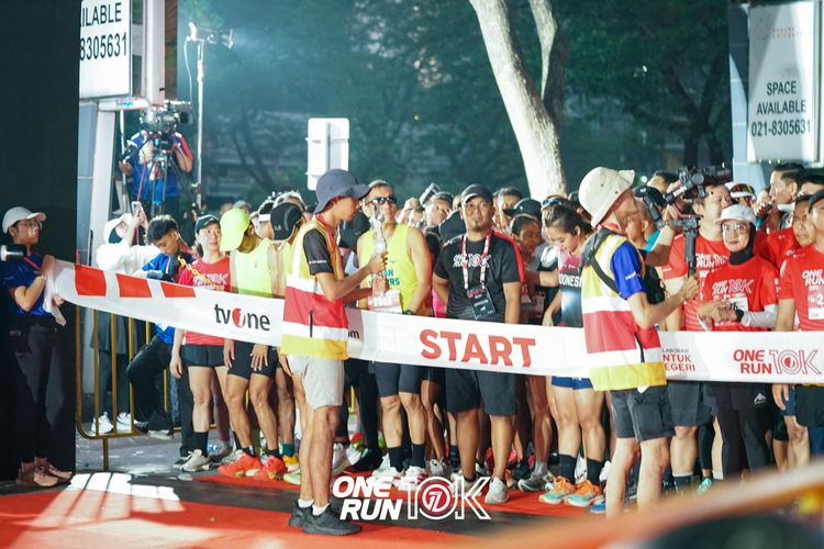 Race photo from ONE RUN 10K 2025