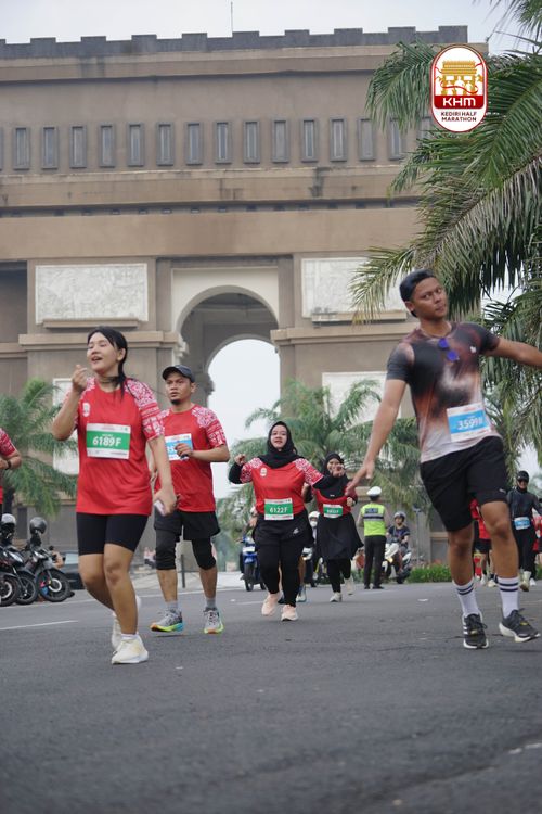 Race photo from Kediri Half Marathon 2025
