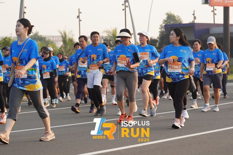 Race photo from ISOPLUS RUN 2025 - JAKARTA