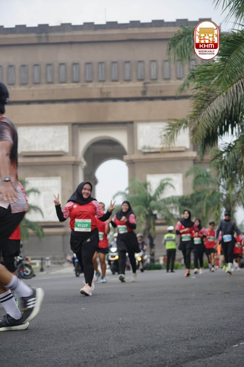 Race photo from Kediri Half Marathon 2025
