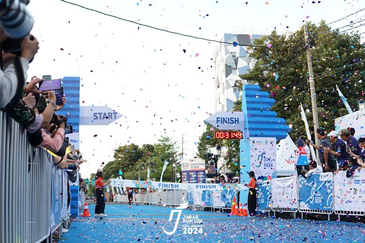 Race photo from Jabar Run 10K 2024
