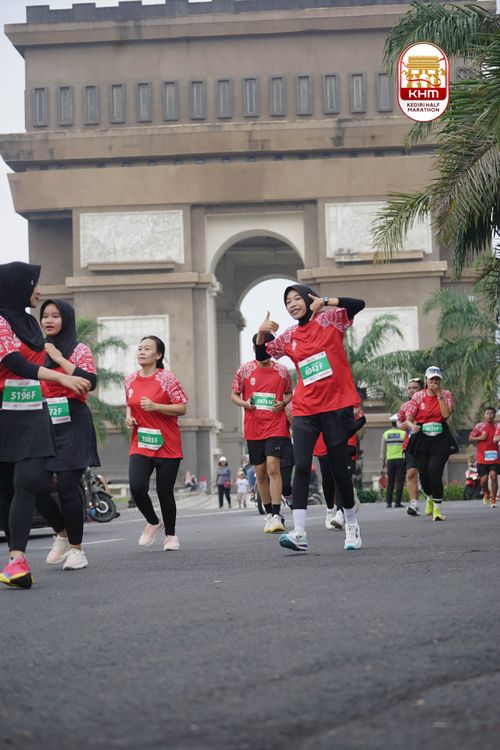 Race photo from Kediri Half Marathon 2025