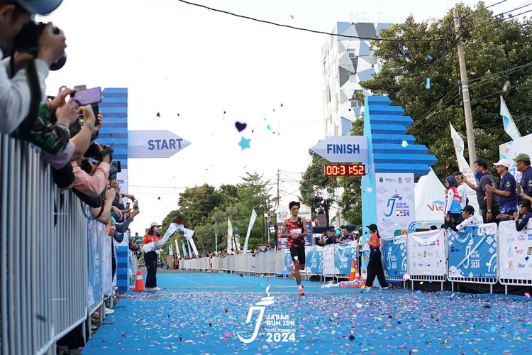 Race photo from Jabar Run 10K 2024