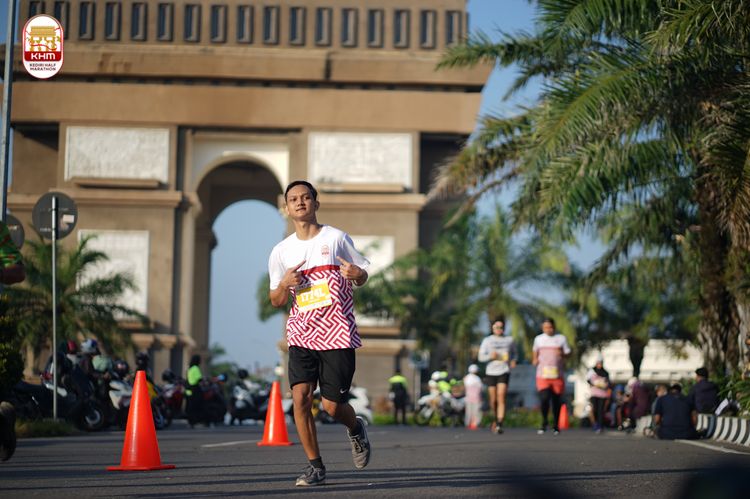 Race photo from Kediri Half Marathon 2024