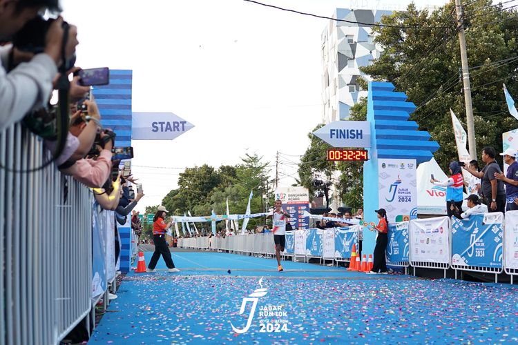 Race photo from Jabar Run 10K 2024