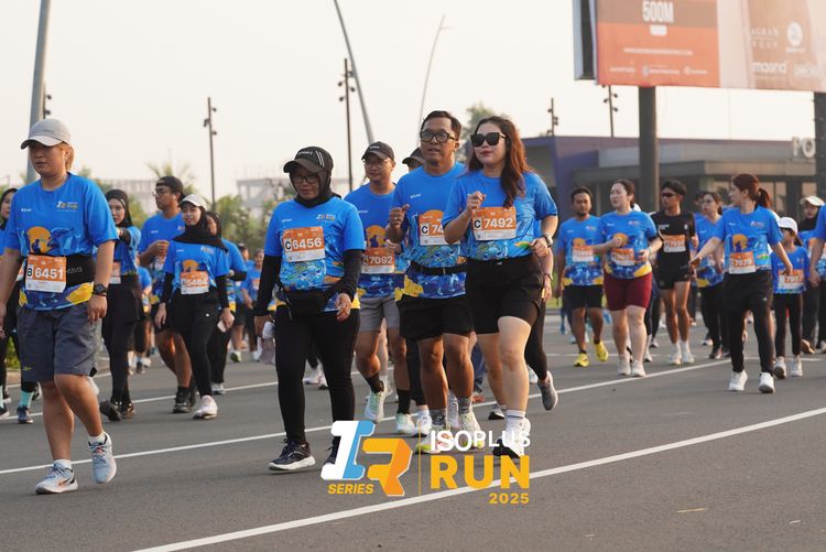 Race photo from ISOPLUS RUN 2025 - JAKARTA
