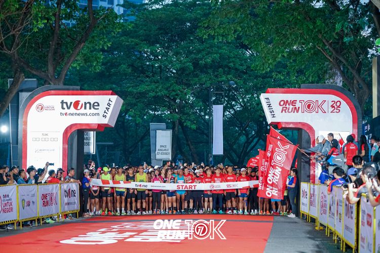 Race photo from ONE RUN 10K 2025