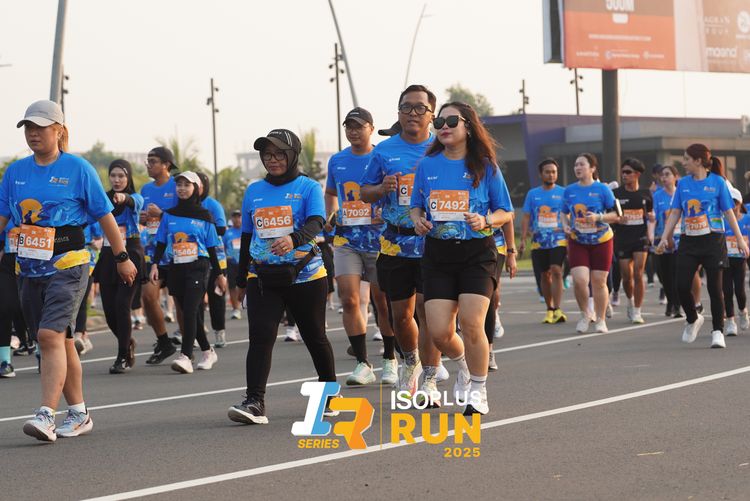 Race photo from ISOPLUS RUN 2025 - JAKARTA