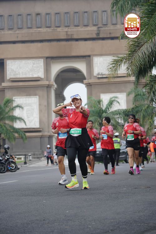 Race photo from Kediri Half Marathon 2025