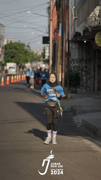 Race photo from Jabar Run 10K 2024