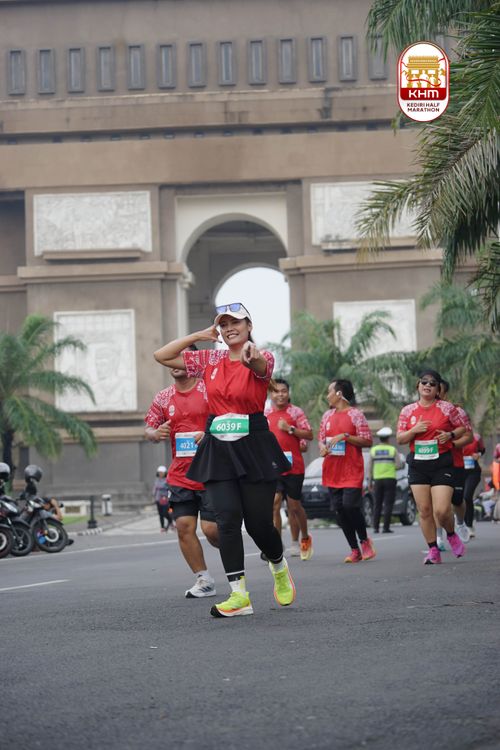 Race photo from Kediri Half Marathon 2025