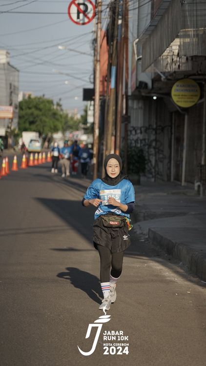Race photo from Jabar Run 10K 2024