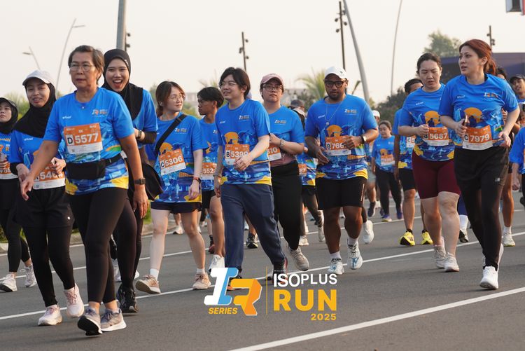 Race photo from ISOPLUS RUN 2025 - JAKARTA