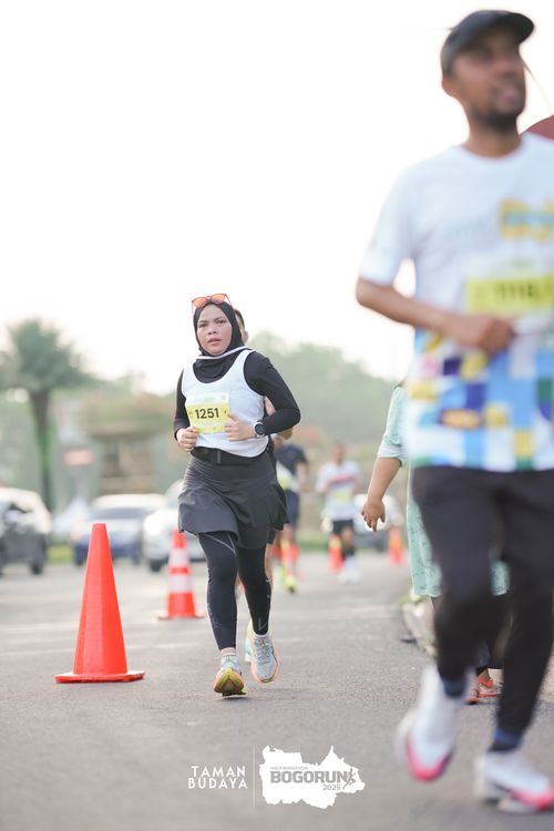 Race photo from Taman Budaya x BOGORUN 2025