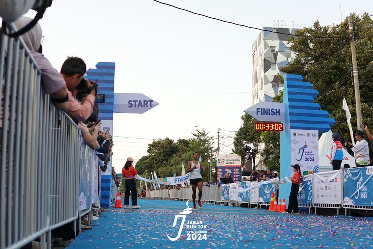 Race photo from Jabar Run 10K 2024