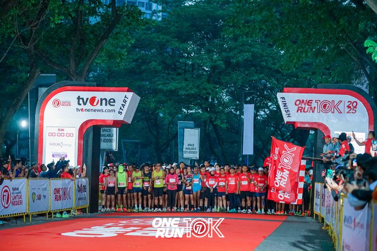 Race photo from ONE RUN 10K 2025