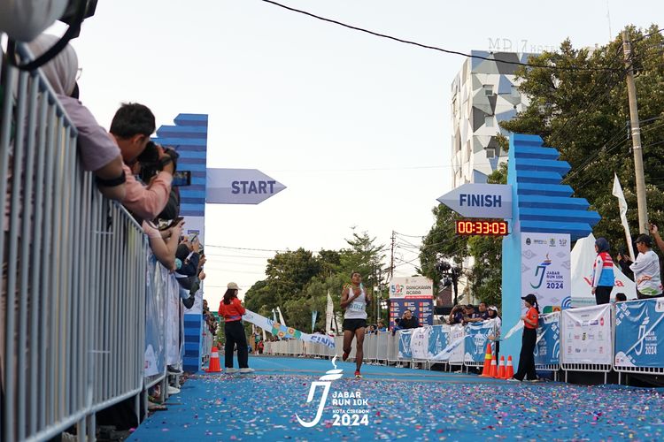 Race photo from Jabar Run 10K 2024