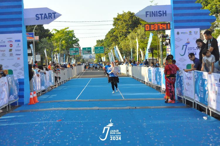 Race photo from Jabar Run 10K 2024