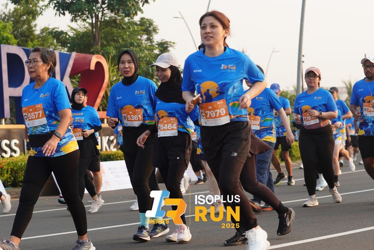 Race photo from ISOPLUS RUN 2025 - JAKARTA