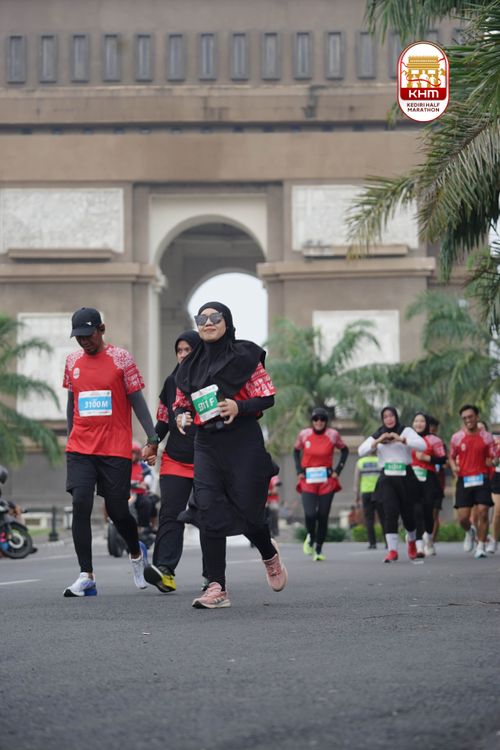 Race photo from Kediri Half Marathon 2025