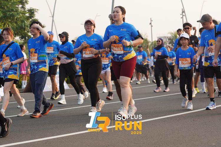 Race photo from ISOPLUS RUN 2025 - JAKARTA