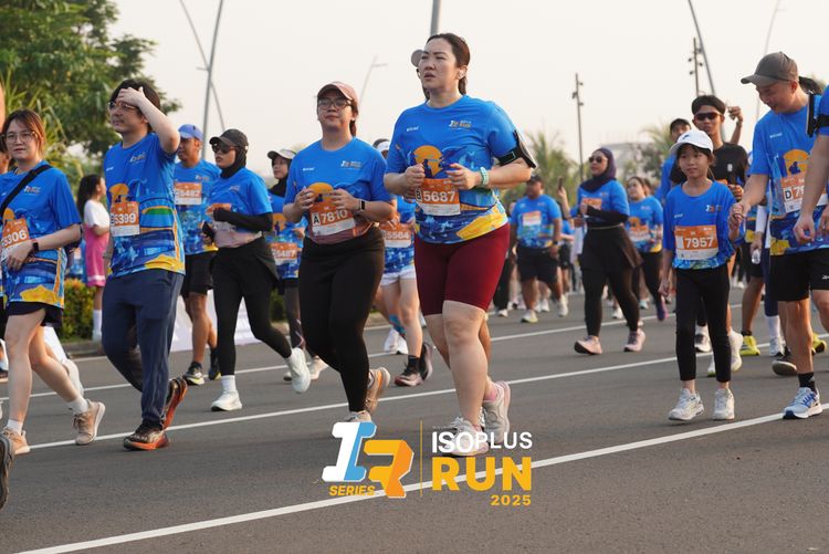 Race photo from ISOPLUS RUN 2025 - JAKARTA