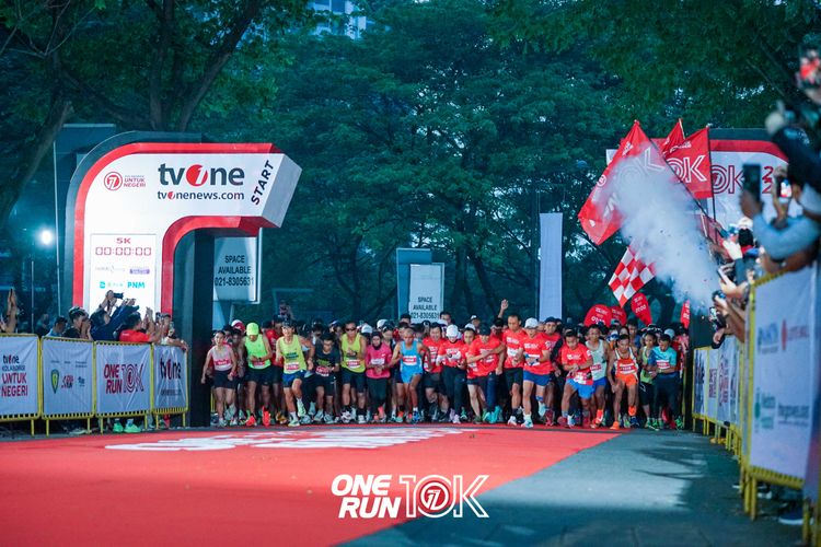 Race photo from ONE RUN 10K 2025
