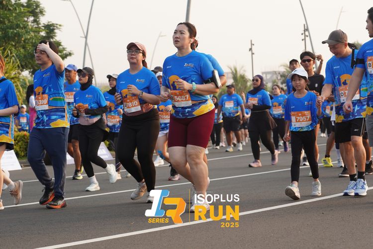 Race photo from ISOPLUS RUN 2025 - JAKARTA