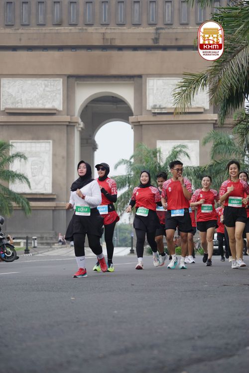 Race photo from Kediri Half Marathon 2025