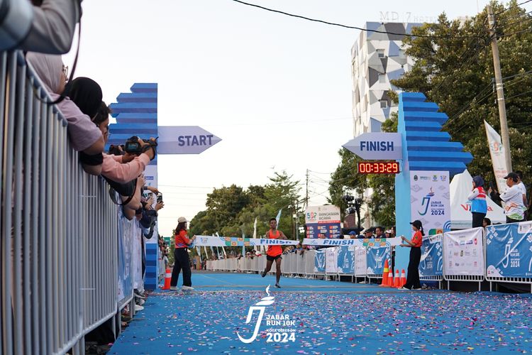 Race photo from Jabar Run 10K 2024