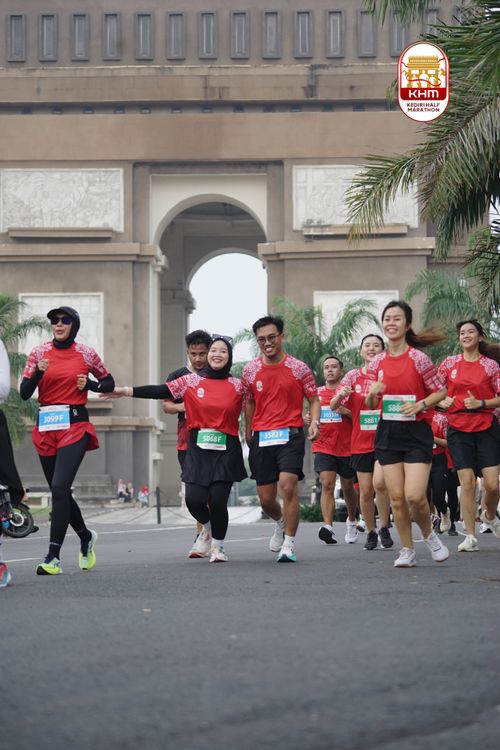 Race photo from Kediri Half Marathon 2025