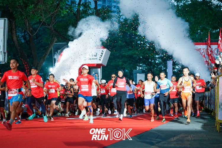 Race photo from ONE RUN 10K 2025