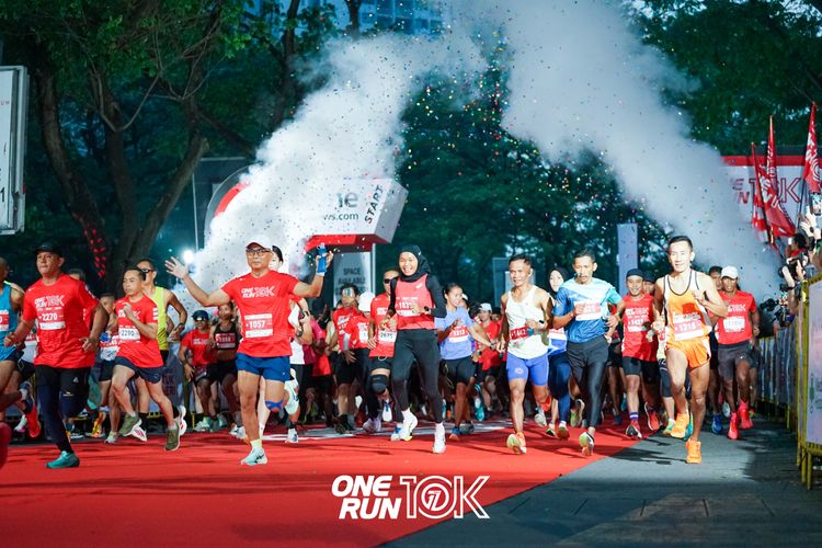 Race photo from ONE RUN 10K 2025