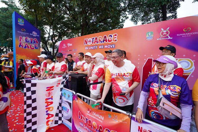 Race photo from NOTARACE 2025