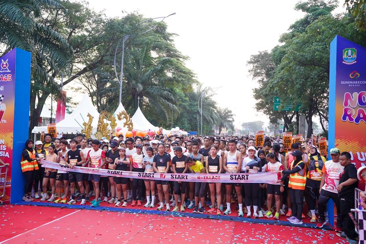 Race photo from NOTARACE 2025