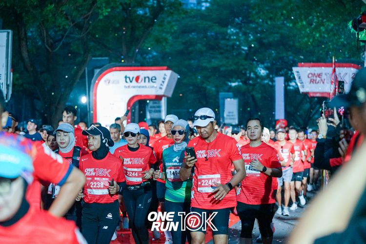 Race photo from ONE RUN 10K 2025