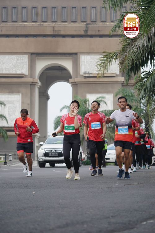Race photo from Kediri Half Marathon 2025