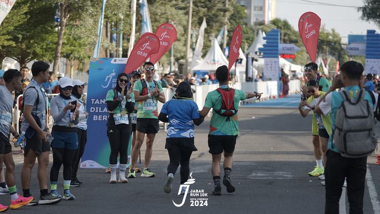 Race photo from Jabar Run 10K 2024