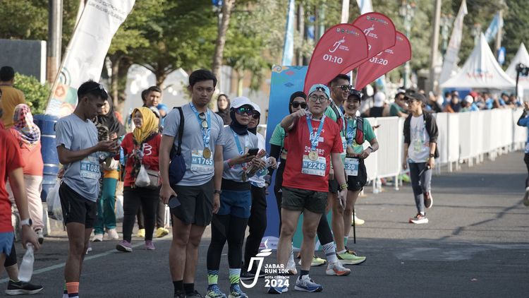 Race photo from Jabar Run 10K 2024