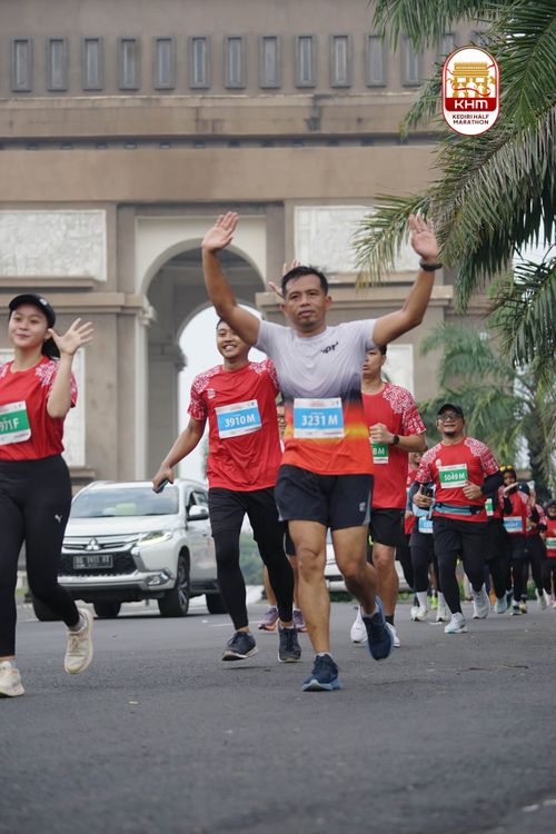 Race photo from Kediri Half Marathon 2025
