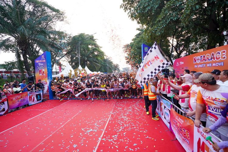 Race photo from NOTARACE 2025