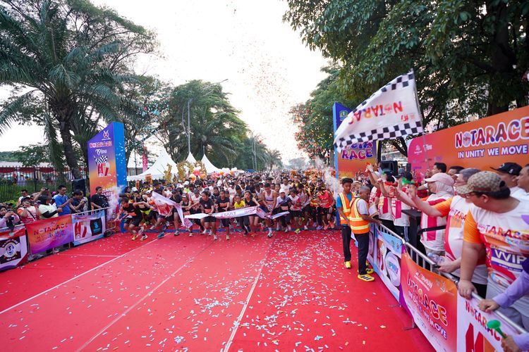 Race photo from NOTARACE 2025