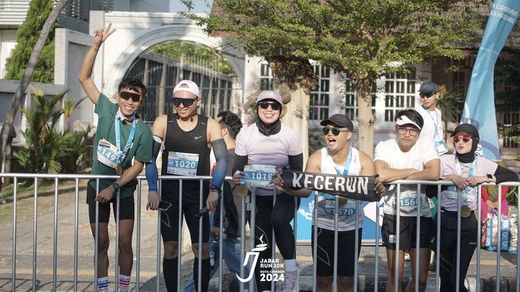 Race photo from Jabar Run 10K 2024