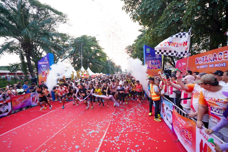 Race photo from NOTARACE 2025