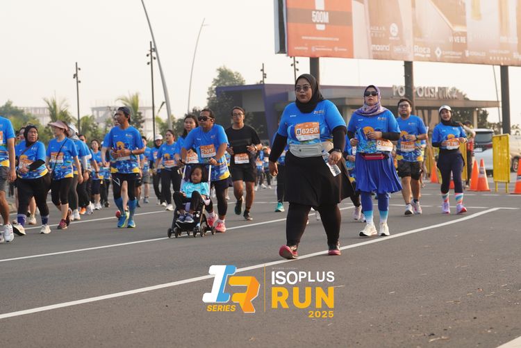 Race photo from ISOPLUS RUN 2025 - JAKARTA