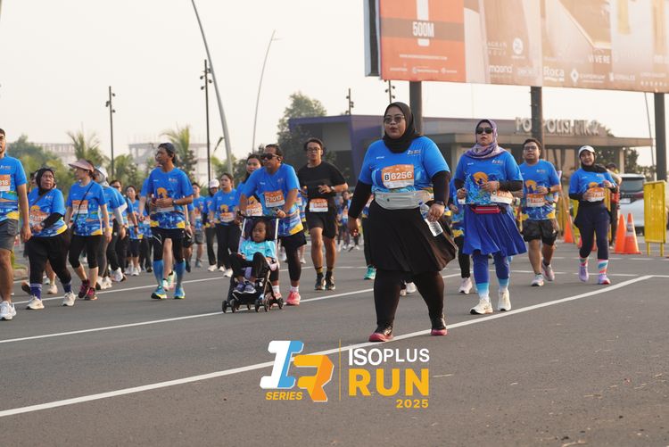 Race photo from ISOPLUS RUN 2025 - JAKARTA