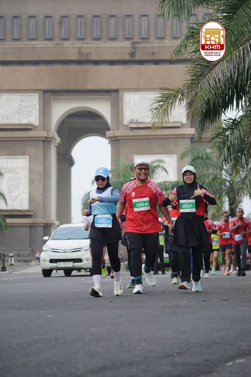 Race photo from Kediri Half Marathon 2025