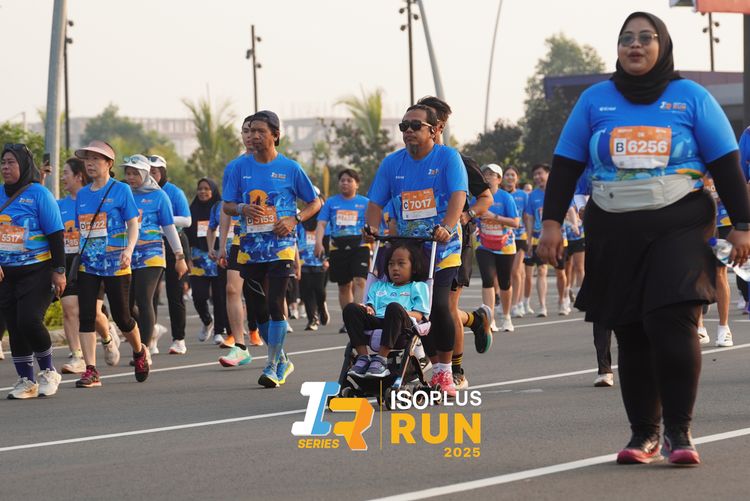 Race photo from ISOPLUS RUN 2025 - JAKARTA